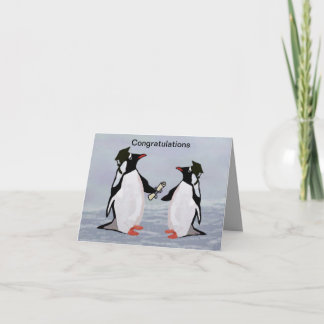 Penguin Graduation Cards