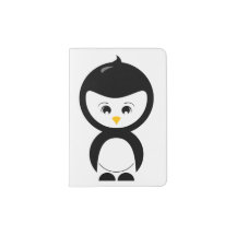 Penguin Graphic Passport Holder