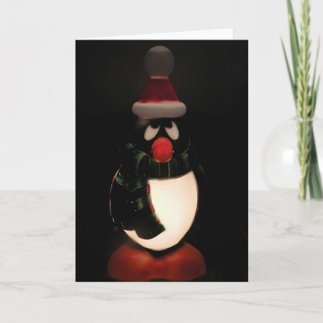 Penguin Greeting Card (Front)