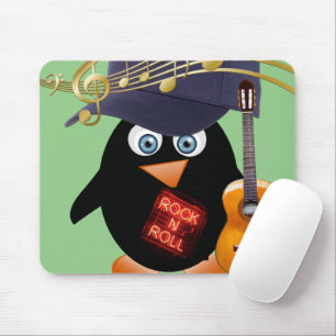 Penguin Guitar Mouse Pad! Mouse Pad