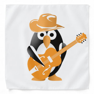 Penguin guitarist bandana