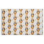 Penguin guitarist fabric