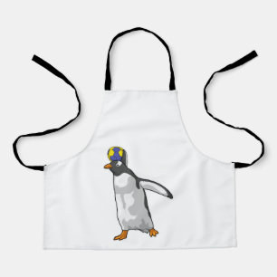 Penguin Handball player Handball Apron