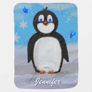 Penguin, Happy Baby Blanket