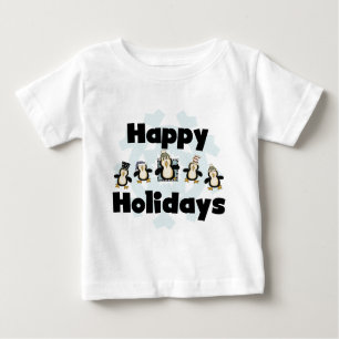 Penguin Happy Holidays Tshirts and Gifts