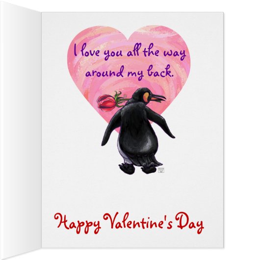 Penguin Heart Be Mine (Inside (Right))