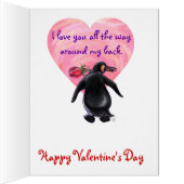 Penguin Heart Be Mine Cards (Inside (Right))