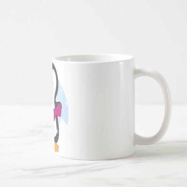 Penguin Heart Coffee Mug (Right)