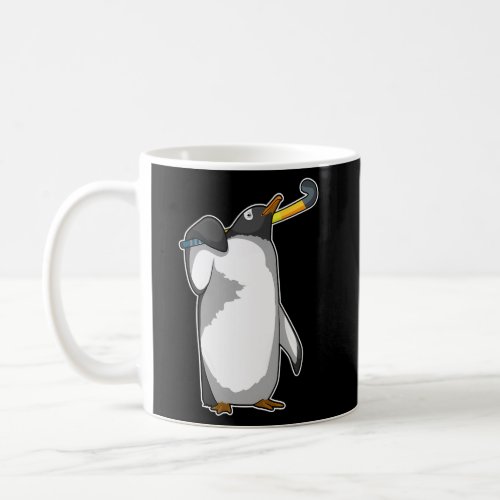 Penguin Hockey Hockey Stick Sports Coffee Mug