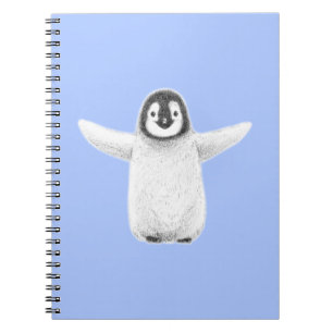 Penguin Hug Notebook
