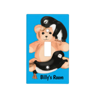 Penguin Hugs Wall Plate