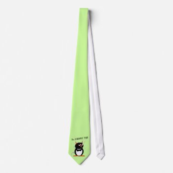 Penguin I Ignore You Fashion Tie by audrart at Zazzle
