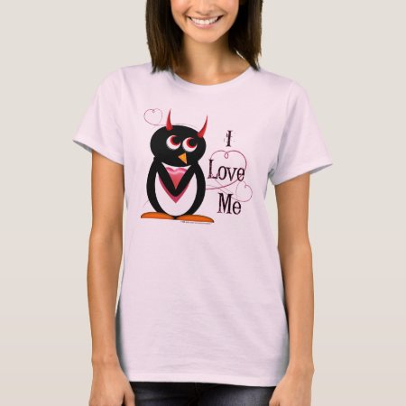 Penguin I Love Me T-shirt