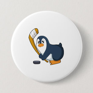 Penguin Ice hockey Ice hockey stick Button