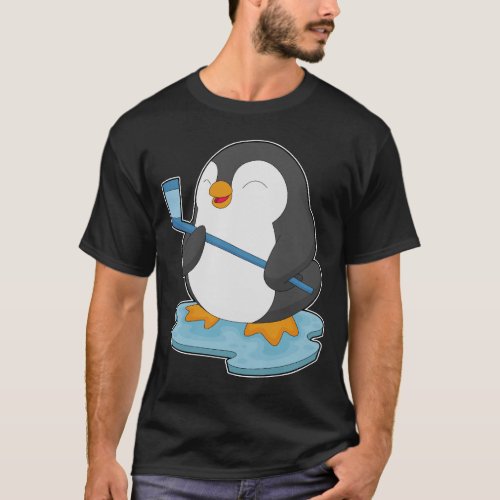 Penguin Ice hockey Ice hockey stick T_Shirt