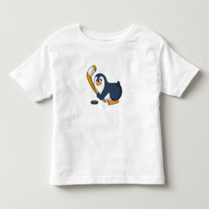 Penguin Ice hockey Ice hockey stick Toddler T-shirt