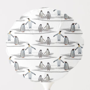 Penguin Iceberg Party Balloon (choose colour)