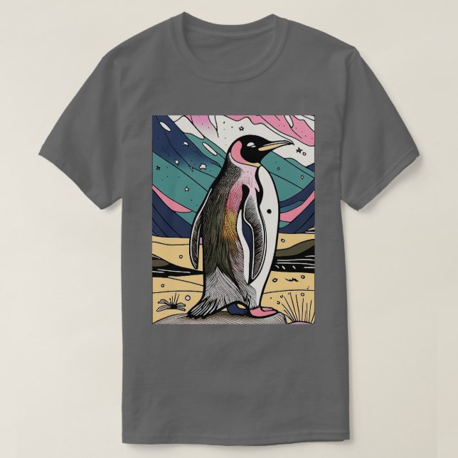 Penguin in Alaska TShirt (Design Front)