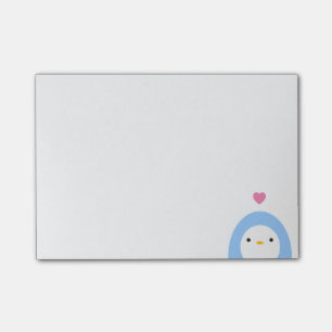 Penguin in Love Post-it Notes