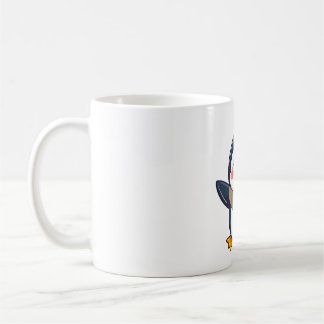 Penguin in Scarf Fun T-Shirt Coffee Mug