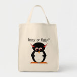 Penguin Inny Or Outy Bag at Zazzle