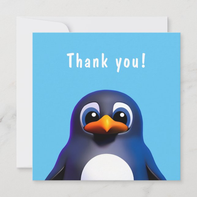 Penguin Invitation (Front)