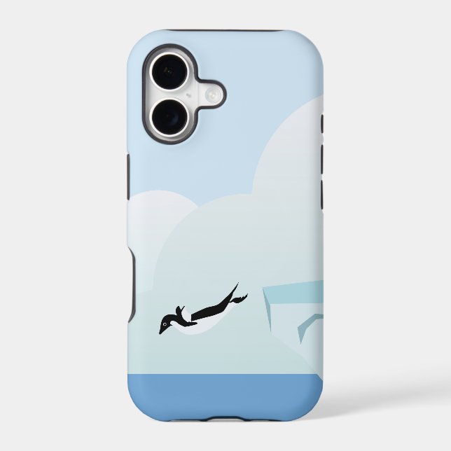 Penguin Iphone Case (Back)