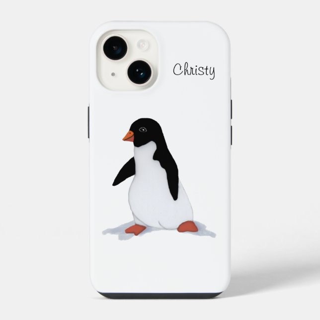 Penguin Iphone Case (Back)