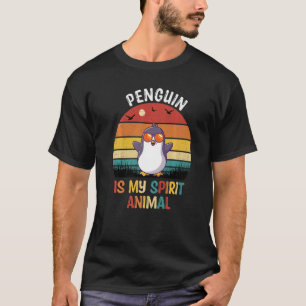 Penguin Is My Spirit Animal Penguin T-Shirt