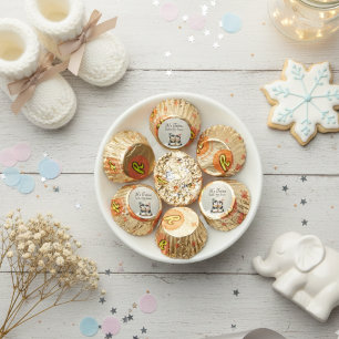 Penguin Its Twins Neutral Baby Shower Winte Reese's Peanut Butter Cups
