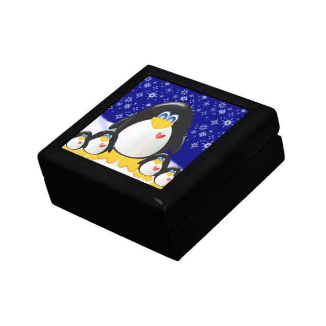 Penguin Jewelry Gift Box (Side)