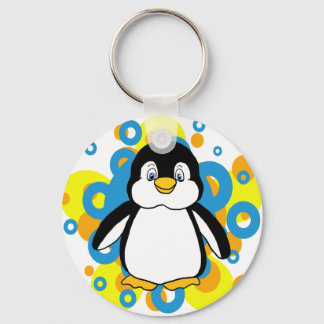 penguin keychain