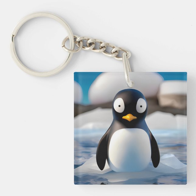 Penguin Keychain (Front)
