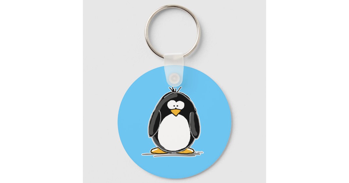 Penguin keychain | Zazzle