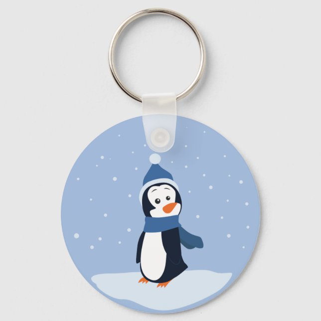 Penguin Keychain (Front)