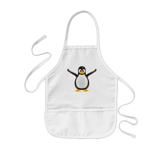 Penguin Kids' Apron (Front)
