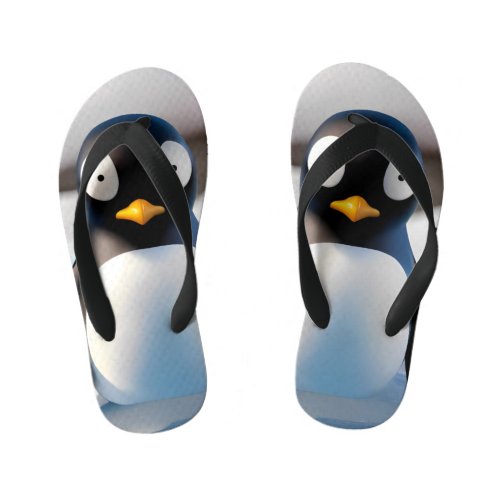 Penguin Kids Flip Flops