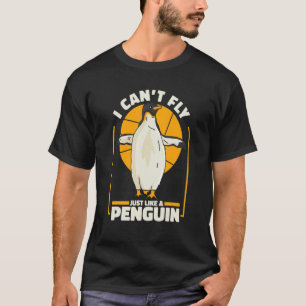 Penguin King Penguin Animal Fly T-Shirt