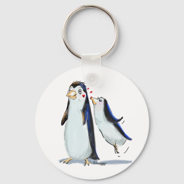PeNgUiN KiSs Keychain (Front)