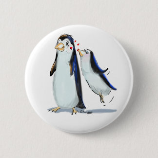 PeNgUiN KiSs Pinback Button