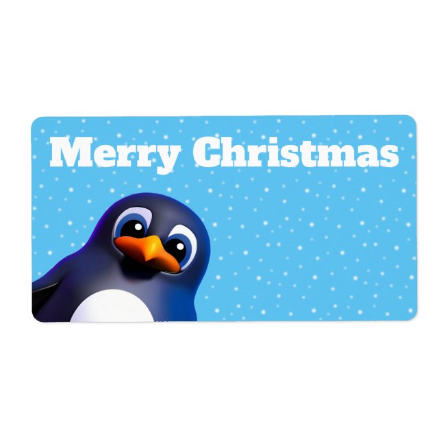 Penguin Label (Front)