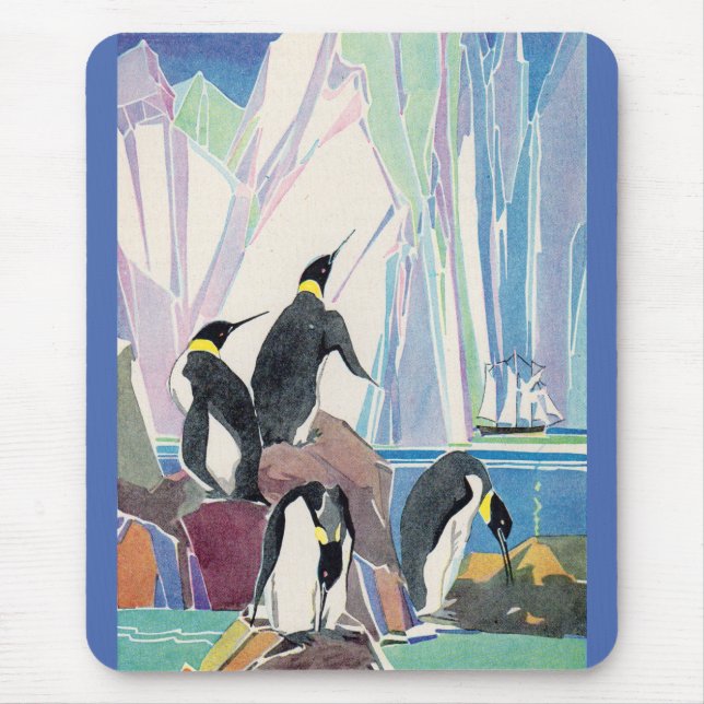penguin land mouse pad (Front)