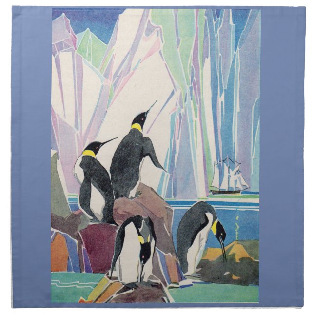 penguin land napkin (Front)
