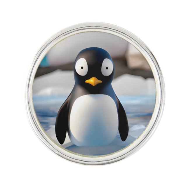 Penguin Lapel Pin (Front)