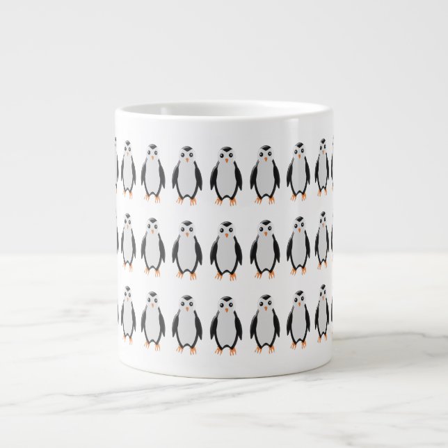 Penguin Large Coffee Mug (Front)