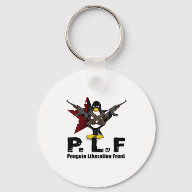 Penguin Liberation Front Keychain (Front)
