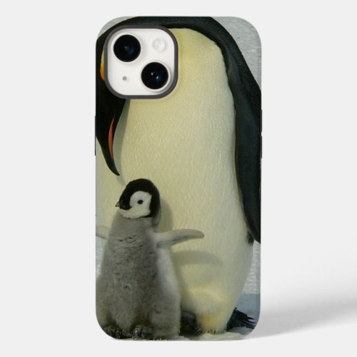 Penguin Looking at Chick Case_Mate iPhone 14 Case