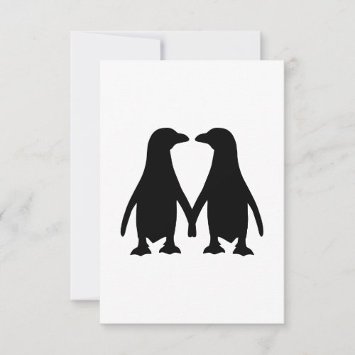Penguin love invites