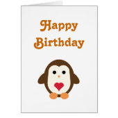 Penguin Love Birthday Wishes (Front)