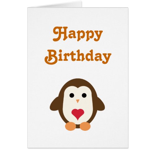 Penguin Love Birthday Wishes